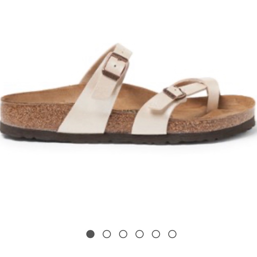 Birkenstock’s Mayari Pearl White
